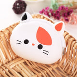 Girls Animals Mini Coin Purse Silicone Mini Coin Bag Change Wallet Purse Small Women Key Wallet coin Wallet Children Kids