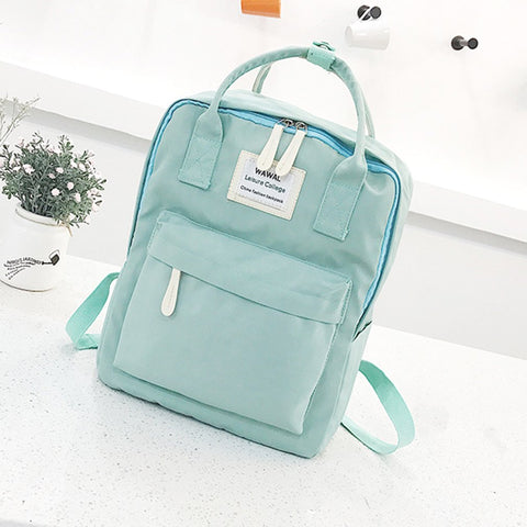 Cute Canvas fashion Backpack female kanken backpack design for girls leisure travel school  bags