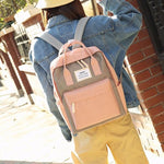 Cute Canvas fashion Backpack female kanken backpack design for girls leisure travel school  bags