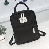 Cute Canvas fashion Backpack female kanken backpack design for girls leisure travel school  bags