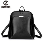 2018 Women Backpack high quality PU Leather  Fashion Backpacks Female Feminine Casual Large Capacity Vintage Shoulder Bags