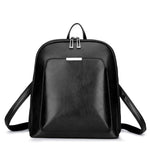2018 Women Backpack high quality PU Leather  Fashion Backpacks Female Feminine Casual Large Capacity Vintage Shoulder Bags