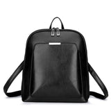 2018 Women Backpack high quality PU Leather  Fashion Backpacks Female Feminine Casual Large Capacity Vintage Shoulder Bags