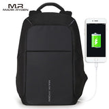 Mark Ryden Multifunction USB charging Men 15inch Laptop Backpacks For Teenager Fashion Male Mochila Travel backpack anti thief