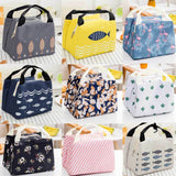 Portable Insulated Thermal Cooler Bento Lunch Box Tote Picnic Storage Bag Pouch Lunch Bags