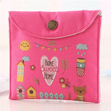 Girls Diaper Sanitary Napkin Storage Bag Canvas Sanitary Pads Package Bags Coin Purse Jewelry Organizer Credit Card Pouch Case 3