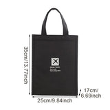 Fashion Portable Thermal Lunch Bag Food Fresh Bento Pouch Office Picnic Drink Cold Insulation Organizer Tote Accessories Supply
