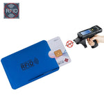 Anti Rfid Wallet Blocking Reader Lock Bank Card Holder Id Bank Card Case Protection Metal Credit NFC Holder Aluminium 6*9.3cm