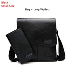 Men Tote Bags Set JEEP BULUO Famous Brand New Fashion Man Leather Messenger Bag Male Cross Body Shoulder Business Bags For Men