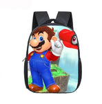 12 Inch Super Mario Bros Sonic Boom Hedgehogs Kindergarten School Bags Bookbags Children Baby Toddler bag Kids Backpack Gift