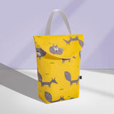 Sunveno Multifunctional Baby Diaper Organizer Reusable Waterproof Fashion Prints Wet/Dry Bag Mummy Storage Bag Travel Nappy Bag