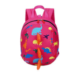 Cute School Backpack Anti-lost Kids Bag Cartoon Animal Dinosaur Children Backpacks for Kindergarten baby boys girls School Bags