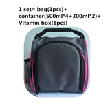 2019 Waterproof Picnic lunch ice gym food bag insulated Portable Thermal Cooler fitness Professional Bag Control Containers