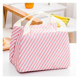 Functional Pattern Cooler Lunch Box Portable Insulated Canvas Lunch Bag Thermal Food Picnic Lunch Bags For Women Kids