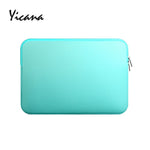 Upgrade 11 13 14 15.6 inch Laptop Sleeve case For Macbook Air Pro Ultra-book Notebook computer Soft Plush lining Zipper Bag