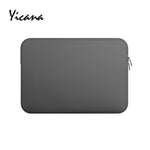 Upgrade 11 13 14 15.6 inch Laptop Sleeve case For Macbook Air Pro Ultra-book Notebook computer Soft Plush lining Zipper Bag