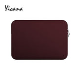 Upgrade 11 13 14 15.6 inch Laptop Sleeve case For Macbook Air Pro Ultra-book Notebook computer Soft Plush lining Zipper Bag