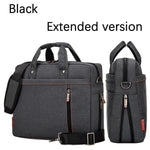 extend Version Waterproof Laptop Bag 17.3 17 15.6 14 13 inch Shockproof Airbag protection Computer Bag Men Women Shoulder bag