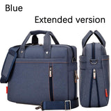 extend Version Waterproof Laptop Bag 17.3 17 15.6 14 13 inch Shockproof Airbag protection Computer Bag Men Women Shoulder bag