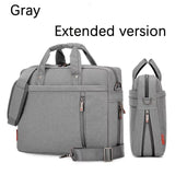 extend Version Waterproof Laptop Bag 17.3 17 15.6 14 13 inch Shockproof Airbag protection Computer Bag Men Women Shoulder bag