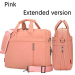 extend Version Waterproof Laptop Bag 17.3 17 15.6 14 13 inch Shockproof Airbag protection Computer Bag Men Women Shoulder bag