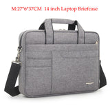 Brand Waterproof Men Women 14 15.6 inch Laptop Briefcase Business Handbag for Men Large Capacity Messenger Shoulder Bag