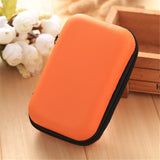 1PC Portable Large Capacity Coin Purses Pouch Small Wallets Travel Cable Earphone Phone Charger Storage Case Box Change Purses