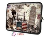 Fasion Laptop Sleeve Tablet Bag Notebook Case For 10.1 12 15.4 15.6 17 13.3 14" inch Computer For Samsung iPad Asus Acer Lenovo