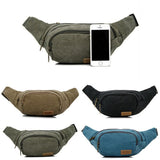 2019 New Brand Fashion Bum Bag fanny Pack Festival Money Waist Pouch Travel Canvas Belt Holiday Wallet