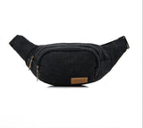 2019 New Brand Fashion Bum Bag fanny Pack Festival Money Waist Pouch Travel Canvas Belt Holiday Wallet